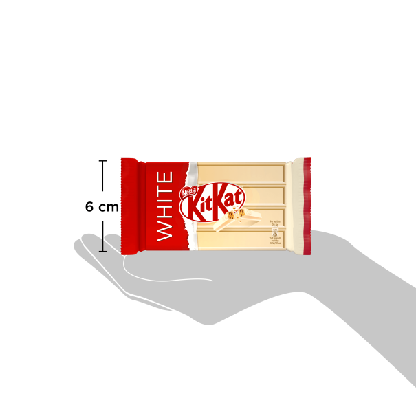 KITKAT® blanco Barra de chocolate 4 finger 24x41.5 g